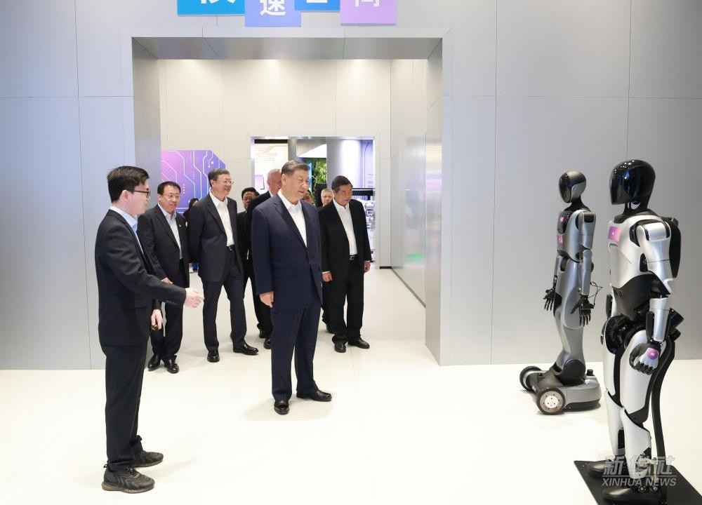习近平总书记到上海调研，zoty中欧代表具身智能行业汇报进展